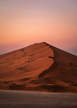 Desert Dune at Sunset