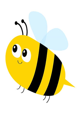 Cute Cartoon Bee