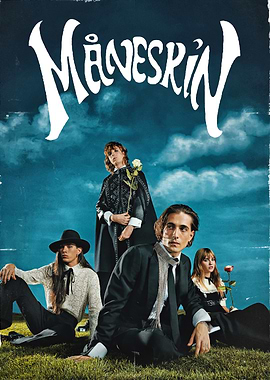 Måneskin Band Portrait