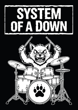 System of a Down Drummer Cat