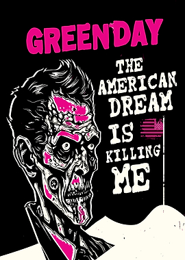 Green Day American Dream Zombie