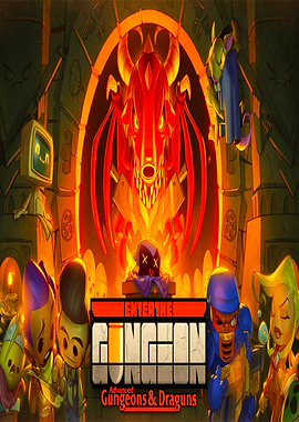 Enter the Gungeon Game Art