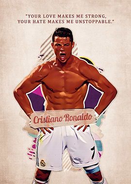 Cristiano Ronaldo Motivational Poster