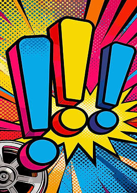 Pop Art Exclamation Marks