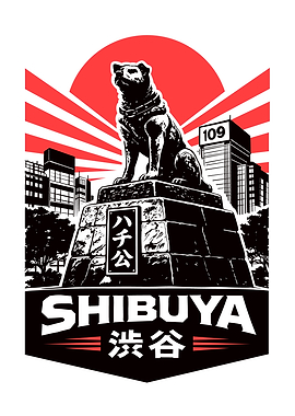 Hachiko Statue Shibuya Tokyo