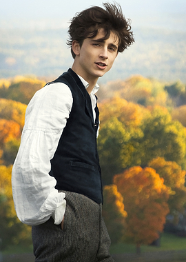 Timothée Chalamet as Laurie in Little Women