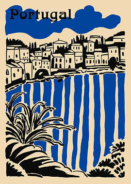 Portugal Coastal Cityscape