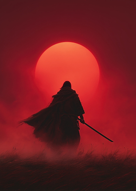 Samurai in Red Mist