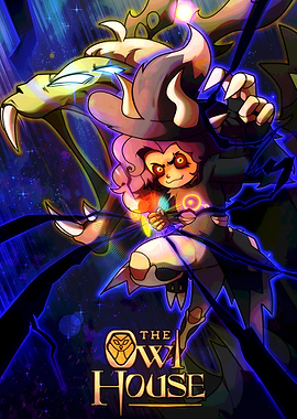 The Owl House Witch and Dragon