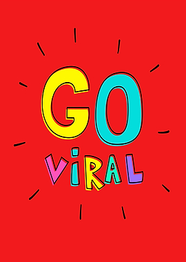 Go Viral Text Art