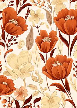 Autumn Floral Pattern