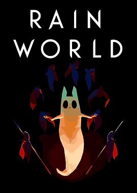Rain World Game Poster