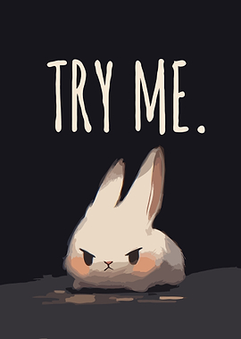 Angry Bunny 'Try Me' V1
