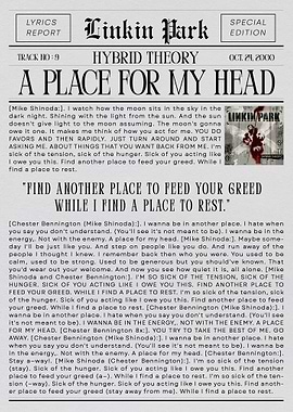 Linkin Park A Place for My Head