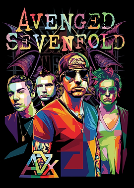 Avenged Sevenfold Band Portrait