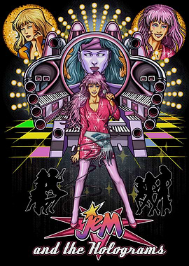 Jem and the Holograms Concert Poster