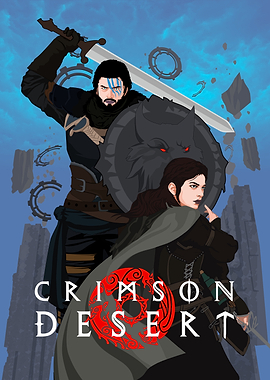 Crimson Desert Game Poster