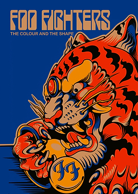 Foo Fighters The Colour and the Shape Tiger