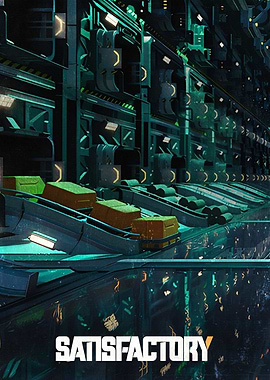 Satisfactory Game Poster