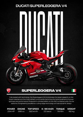 Ducati Superleggera V4 Motorcycle