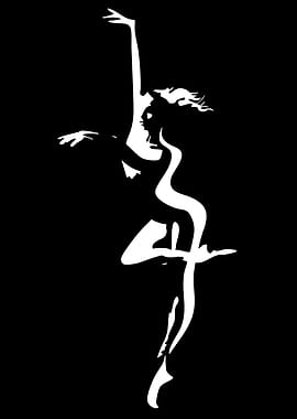Ballet Dancer Silhouette