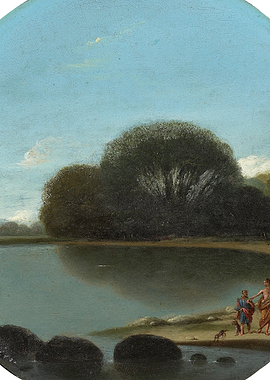 Pastoral Landscape with Figures