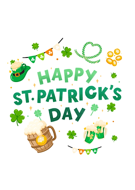 Happy St. Patrick's Day Illustration