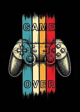 Retro Game Over Controller