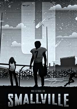 Smallville Football Poster