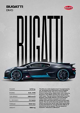 Bugatti Divo Sports Car