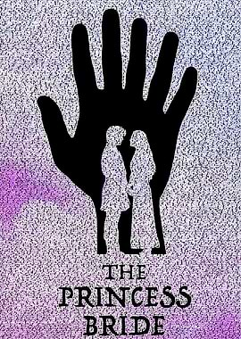 The Princess Bride Silhouette Poster