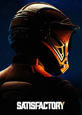 Satisfactory Game Poster