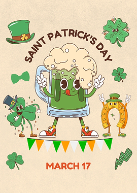 Retro St. Patrick's Day Celebration