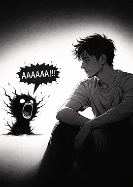 Man confronts inner demon