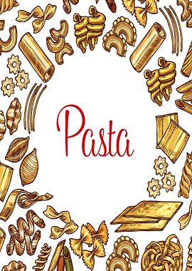 Assortment of Pasta Shapes