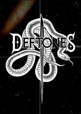 Deftones Snake and Sword Logo