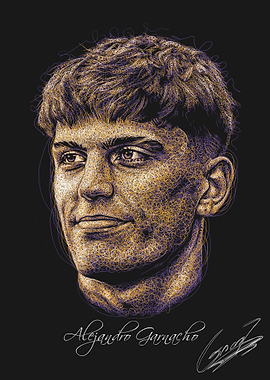 Alejandro Garnacho Portrait