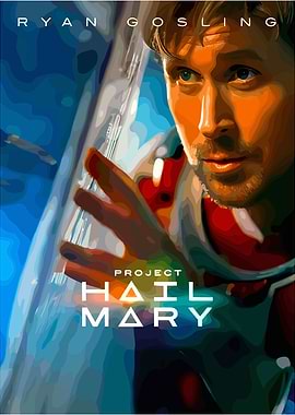 Project Hail Mary Ryan Gosling Poster