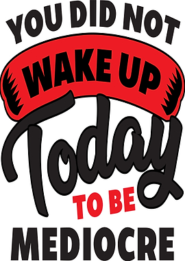 Motivational Text Art