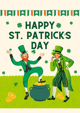 Happy St. Patrick's Day Leprechauns