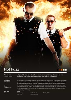 Hot Fuzz Movie Poster