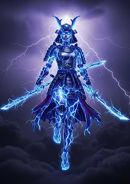 Lightning Samurai Warrior