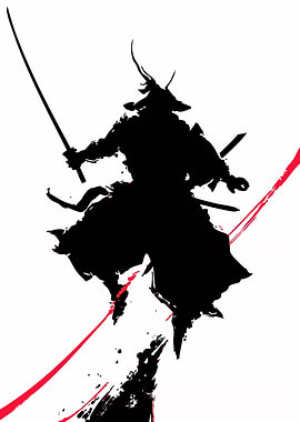 Samurai Warrior in Action