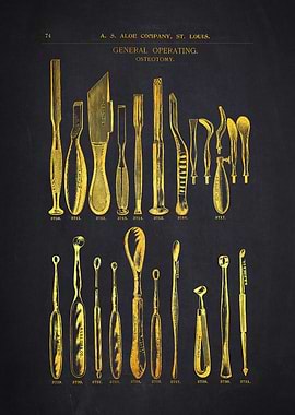 1880 Surgical Instruments Catalog Page