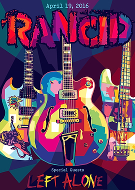 Rancid Concert Poster