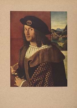 Portrait of a Man in Renaissance Attire