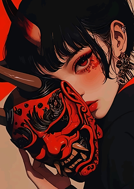 Okina Mask of Wisdom and Serene Age