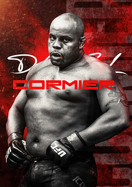 Daniel Cormier UFC Fighter Portrait