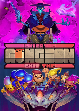 Enter the Gungeon Exit the Gungeon Game Art
