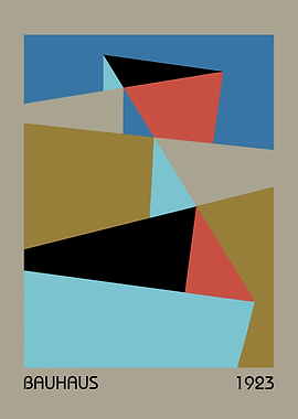 Bauhaus 1923 Abstract Geometric